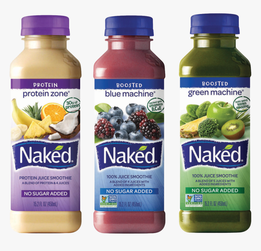 Naked Juice Green Machine Png, Transparent Png