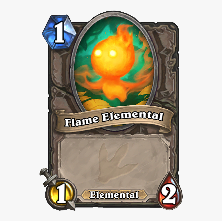 Flame Elemental Hearthstone, HD Png Download