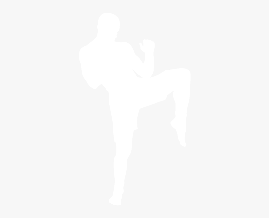 Silhueta Muay Thai Png, Transparent Png