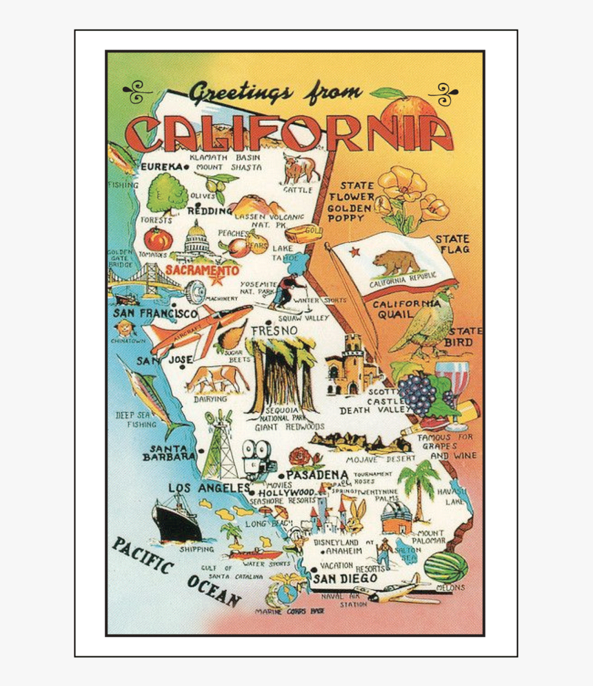 Californiagreetings, HD Png Download