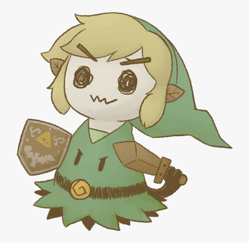 Link, The Legend Of Zelda, And Pokemon Sun And Moon - Mimikyu Zelda, HD Png Download