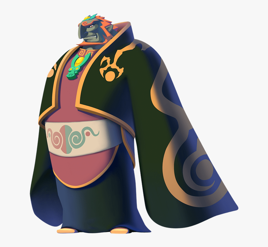 Transparent Good Vs Bad Clipart - Zelda Ganondorf Wind Waker, HD Png Download