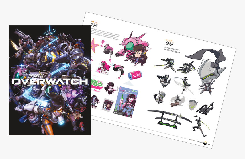 Art Of Overwatch Pdf, HD Png Download