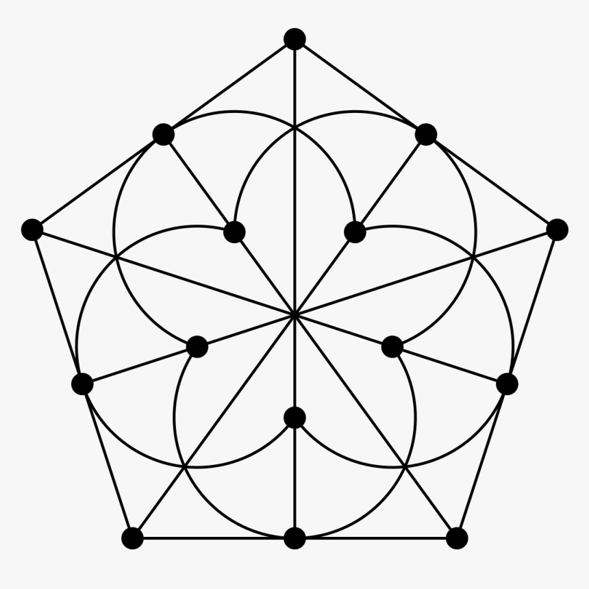 Gq , The Doily - Projective Plane Pg 2 4, HD Png Download