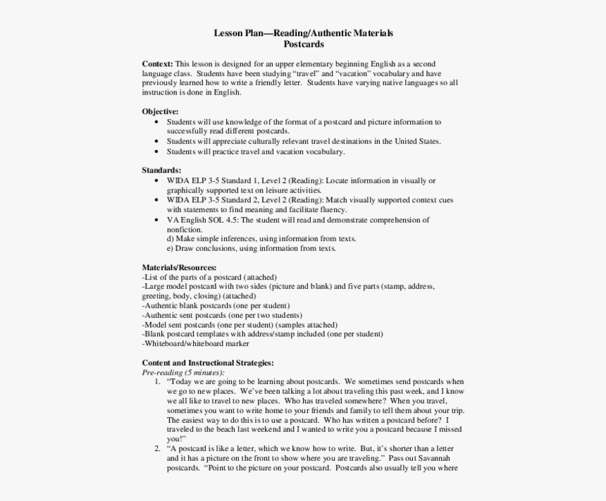 Beginner English Class Lesson Plan, HD Png Download