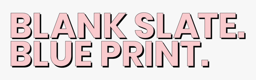 Blank Slate Blue Print-64, HD Png Download