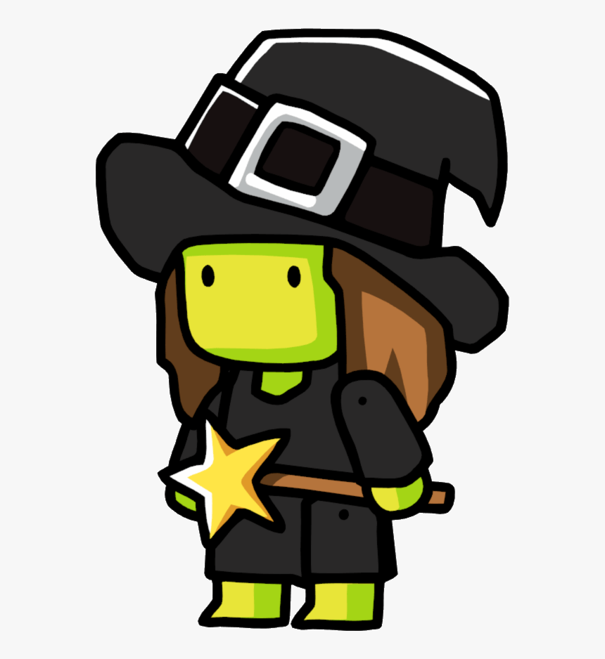 Scribblenauts Witch Clip Arts - Scribblenauts Witch, HD Png Download