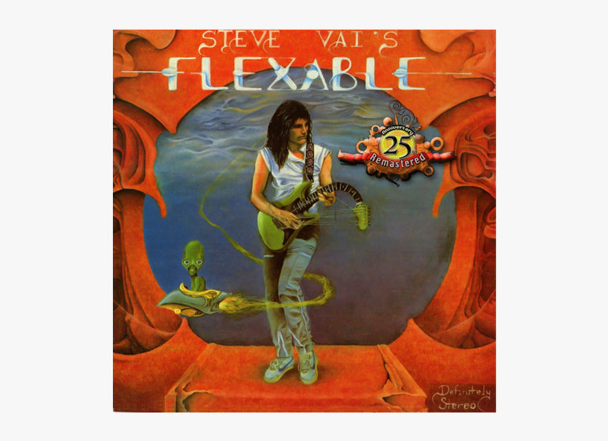 Flex-able 25th Anniversary Remaster Cd - Steve Vai Flex Able Vinyl, HD Png Download