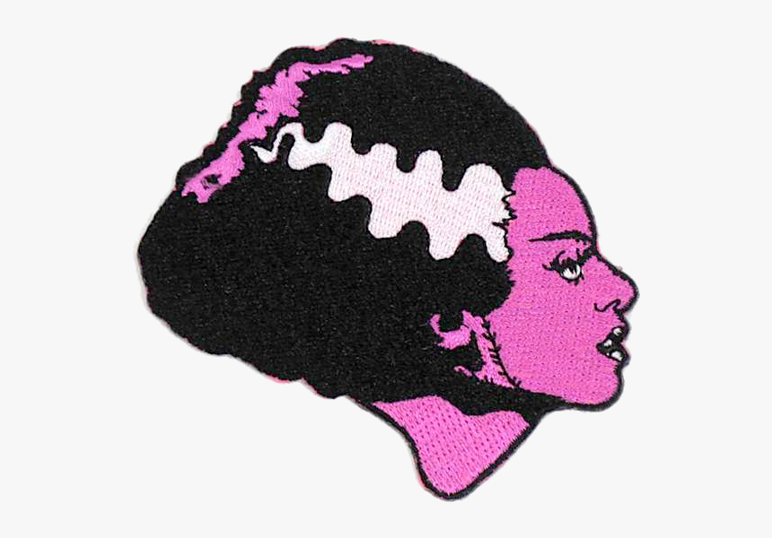 Universal Monsters Bride Of Frankenstein Patch - Crochet, HD Png Download