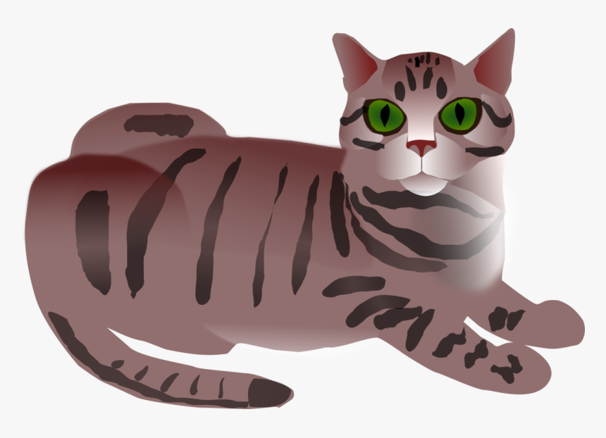 Calico Cat Kitten Tabby Cat Clip Art - Tabby Cat Clip Art, HD Png Download