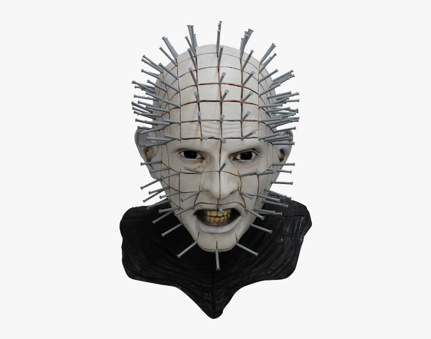 Pinhead Hellraiser Mask Michael Myers Cenobite - Hellraiser Pinhead Mask, HD Png Download