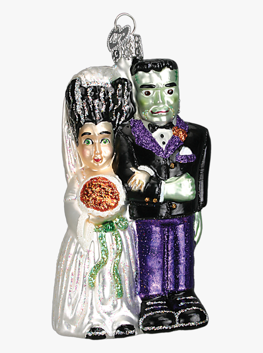 Frankenstein And Bride - Christmas Day, HD Png Download