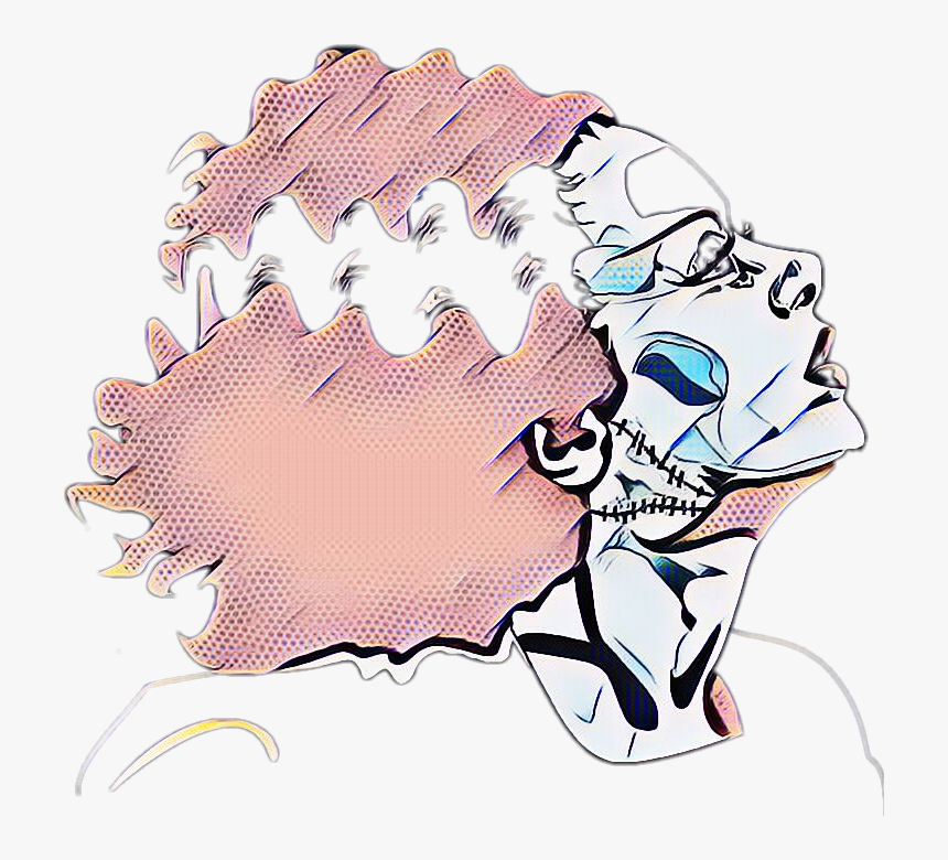 #popart #brideoffrankenstein, HD Png Download