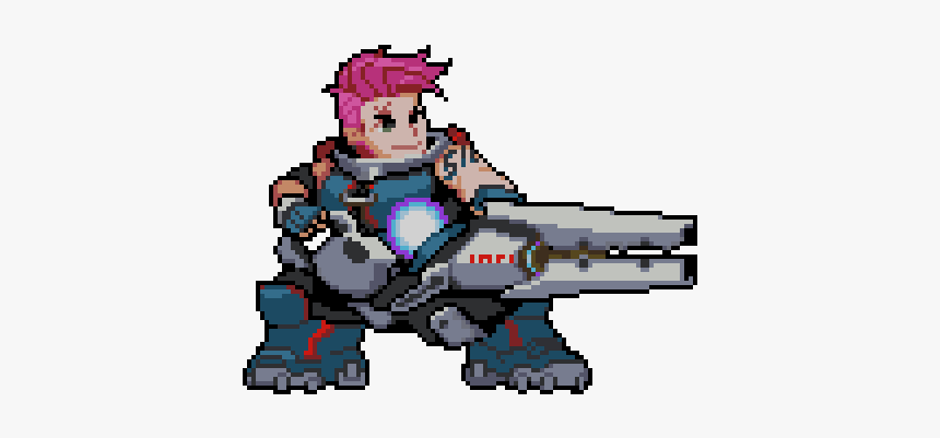 Picture - Overwatch Zarya Pixel Spray, HD Png Download