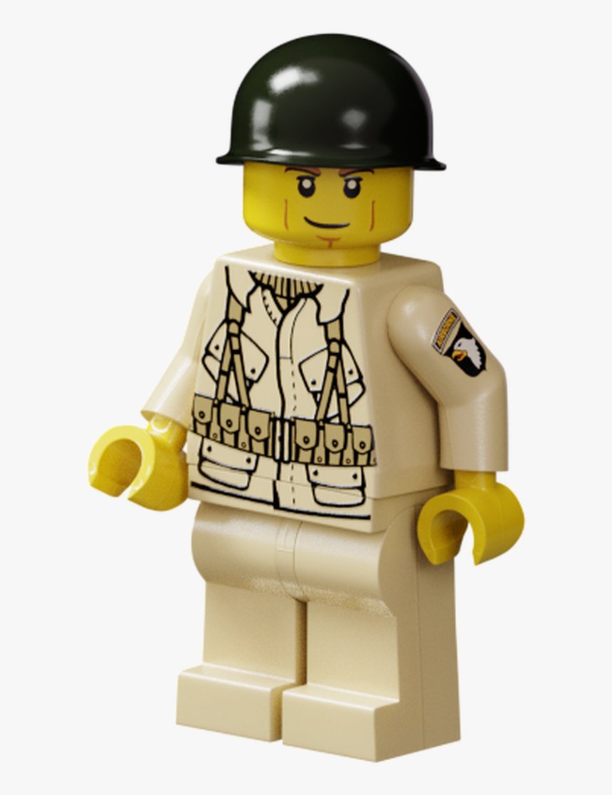 Wwii Us 101st Airborne - Lego Ww2 101st Airborne, HD Png Download