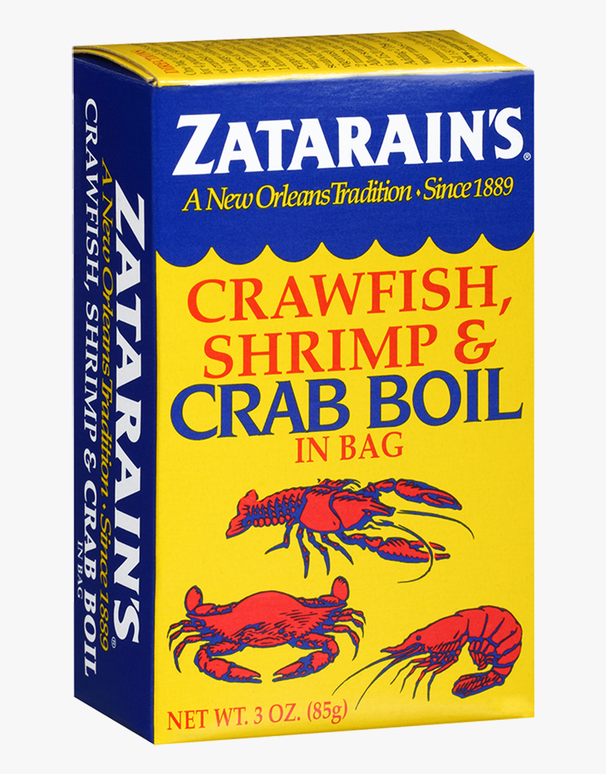Crawfish Shrimp And Crab Boil In A Bag - Zatarans Crab Boil, HD Png Download
