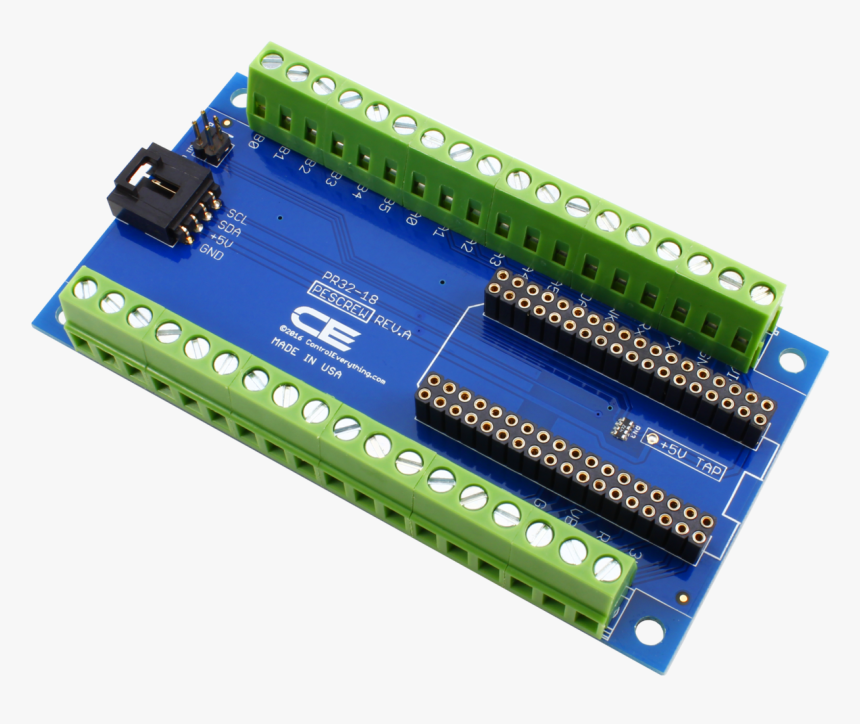 Screw Terminal Breakout Board For Particle Photon Or - I2c Breakout Board, HD Png Download