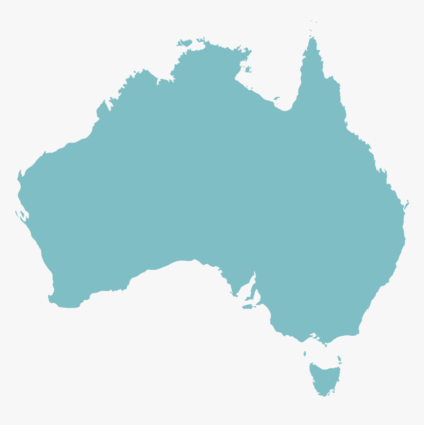 Vector Map Australia Blank Free Transparent Image Hd - Titanium Found In Australia, HD Png Download