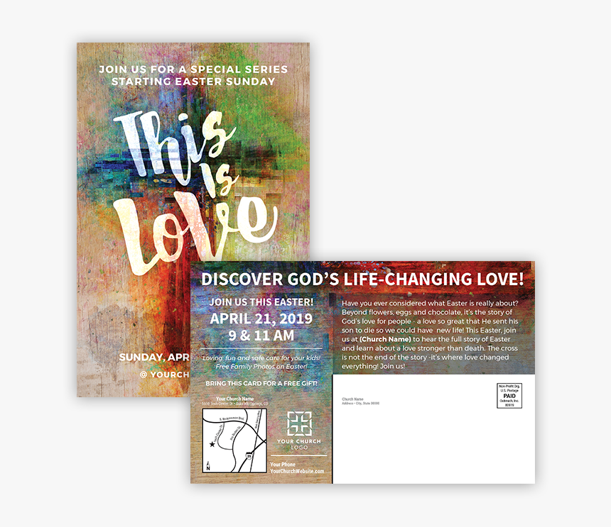 Church Easter Poster, HD Png Download