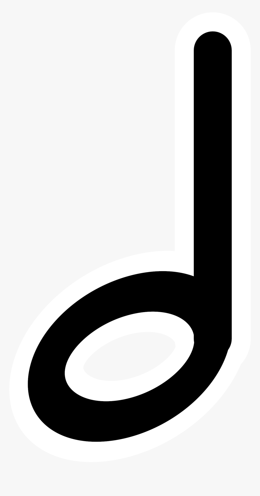 Dotted Note Musical Note Half Note Clip Art - Circle, HD Png Download