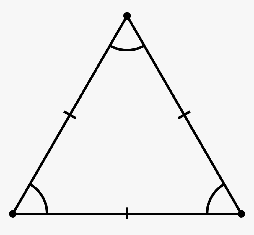 Equilateral Triangle, HD Png Download