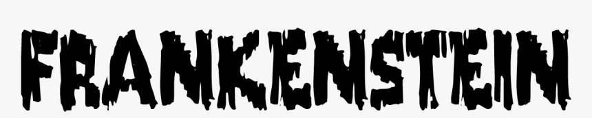 Frankenstein - Frankenstein Font, HD Png Download