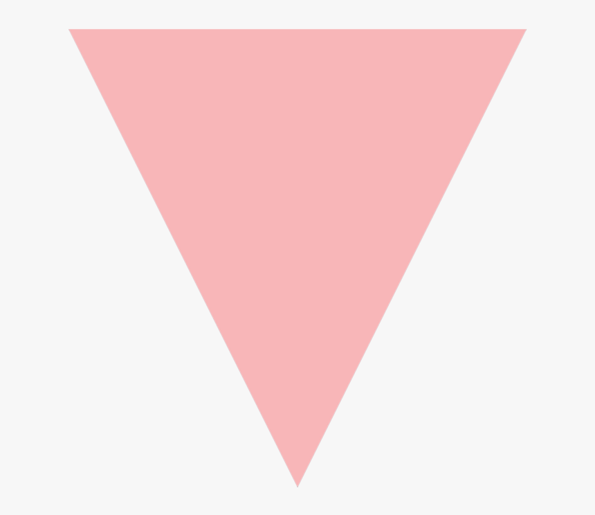 Meshell 300ppi Ventriloquism Triangle - Pink Triangle Emoji, HD Png Download