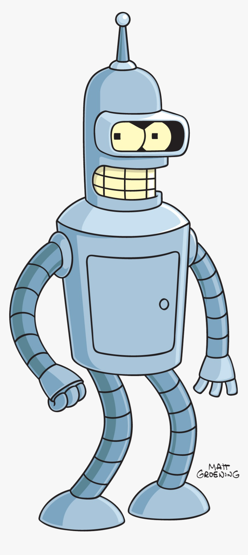 Futurama Bender Png Image - Bender Futurama, Transparent Png