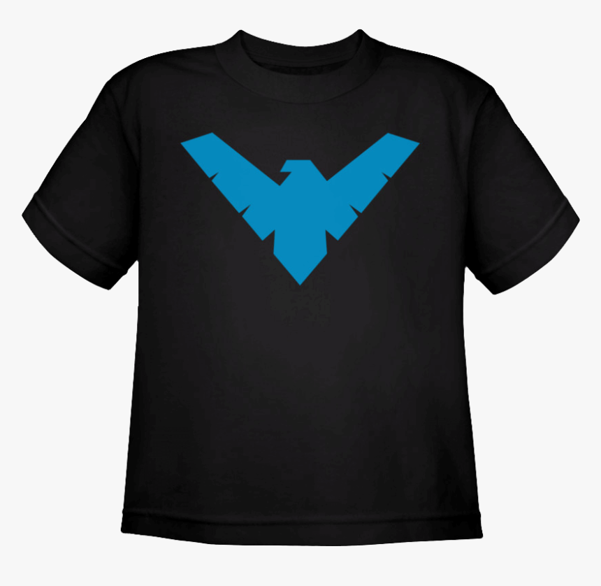 Kids Nightwing Logo T-shirt - Nightwing Symbol, HD Png Download