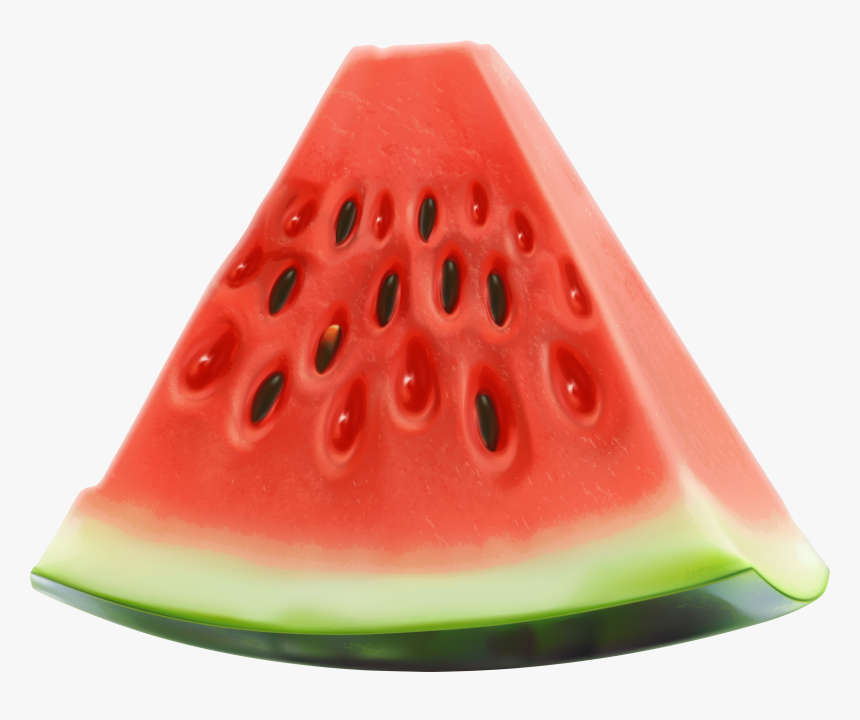 Piece Of Watermelon Png Clipart - Slice Of Watermelon Png, Transparent Png