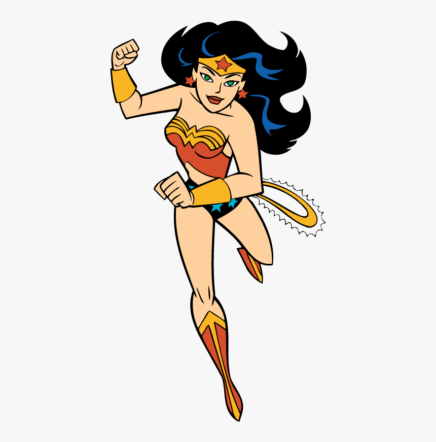 Cartoons Pictures, Images - Wonder Woman Clipart Png, Transparent Png