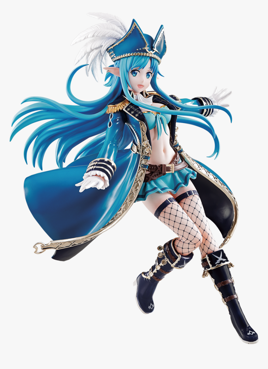 Asuna Pirate Ver - Sword Art Online Memory Defrag Figure, HD Png Download