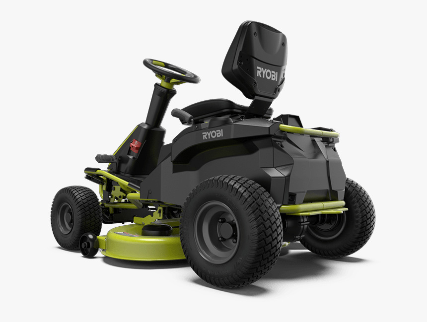Ryobi Electric Riding Lawn Mower - Riding Mower, HD Png Download