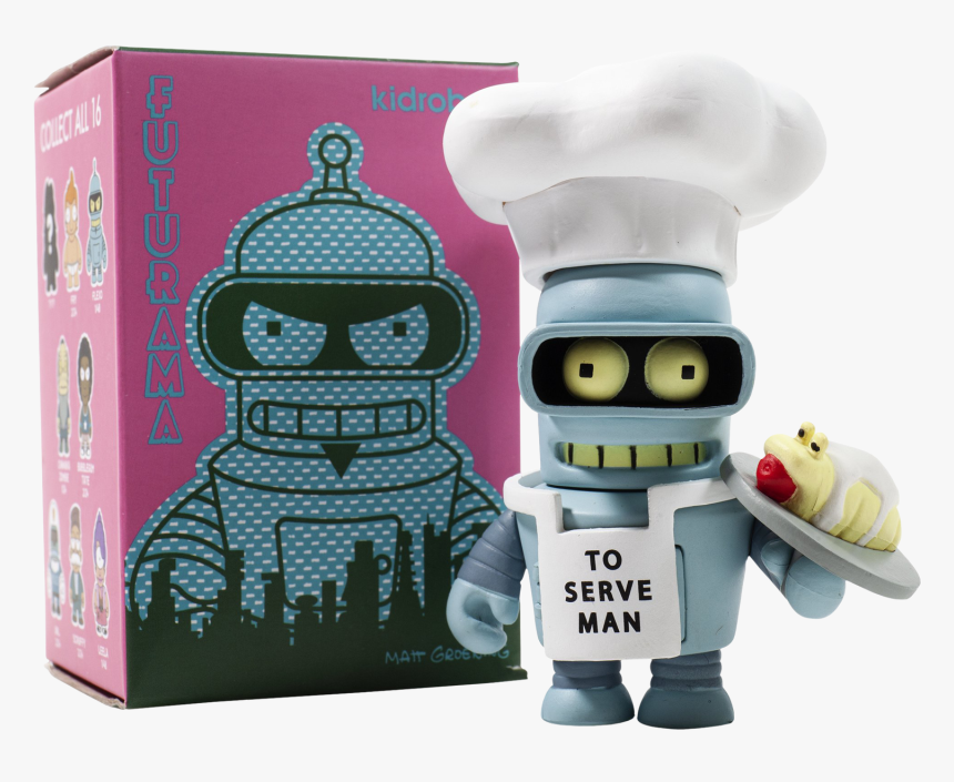 Futurama Blind Box Mini Series Figure Kidrobot Good, HD Png Download