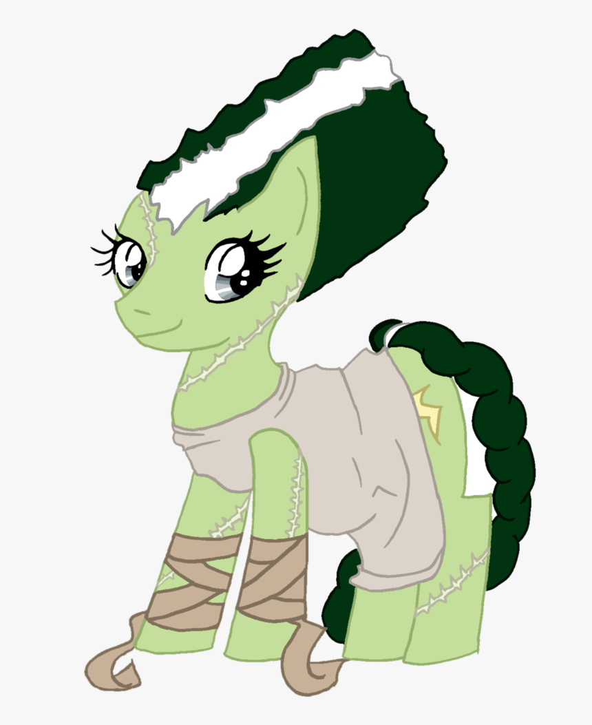 Mlp The Bride Of Frankenstein By Rena Muffin - Frankenstein Wife Cartoon, HD Png Download