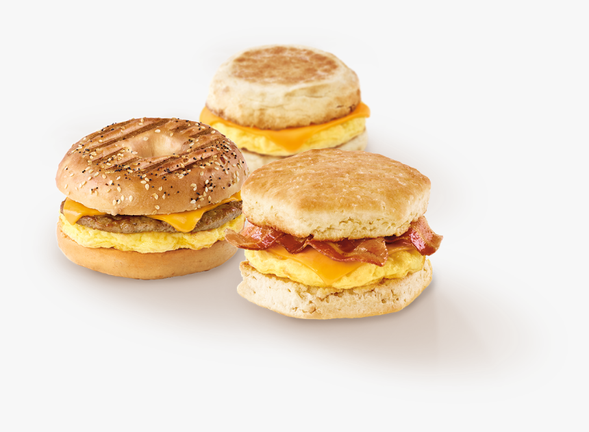 Breakfast Sandwich - Fast Food, HD Png Download