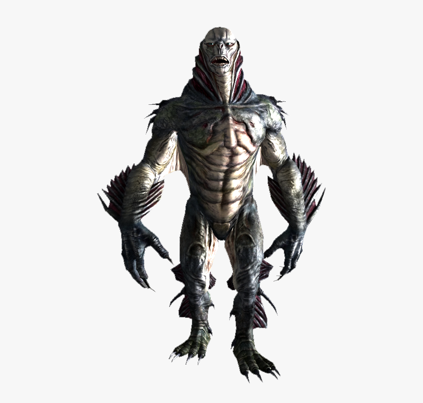 Dread Central Horror News And Movies - Deathclaw Fallout 4 Vs Fallout 3, HD Png Download