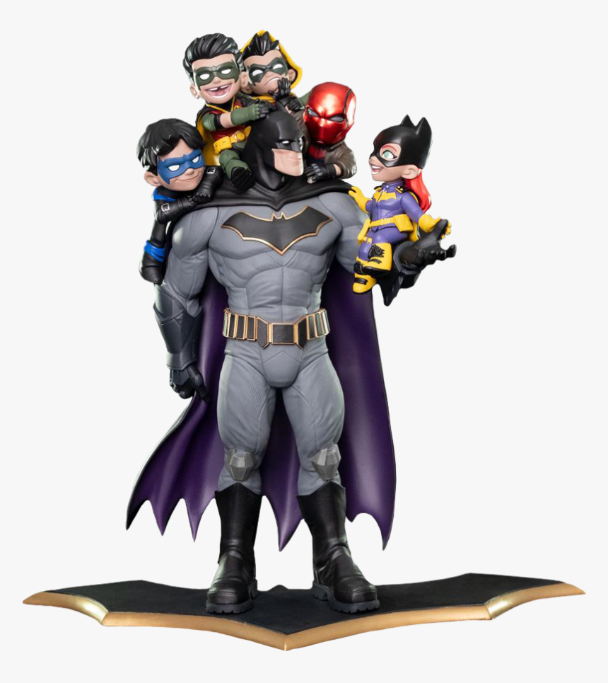 Batman Family Q Master Diorama, HD Png Download
