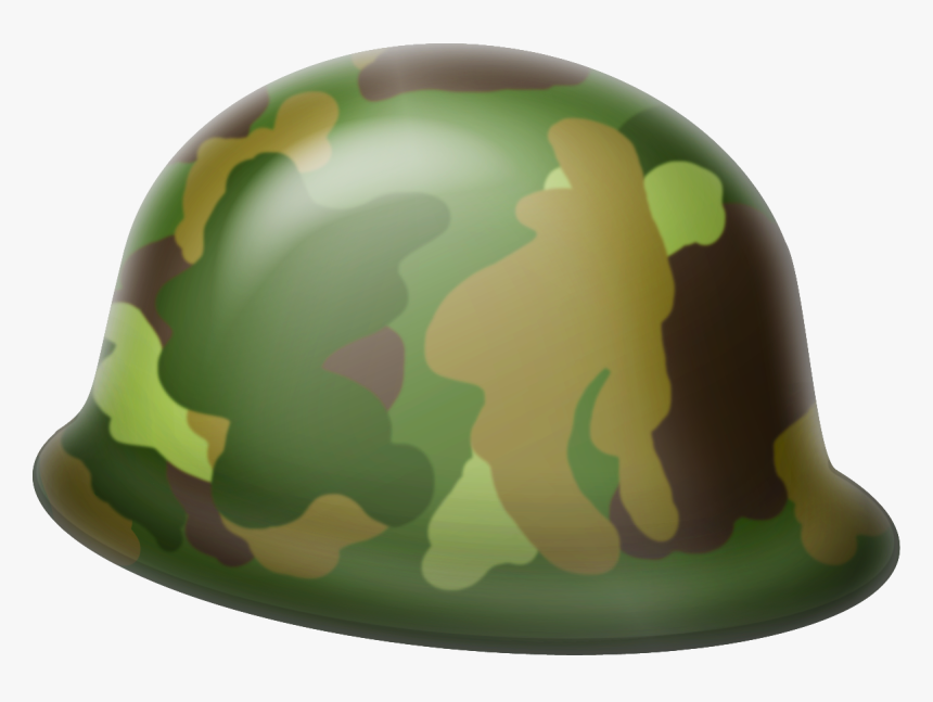 Helmet Cartoon Military Drawing - Cartoon Army Hat Png, Transparent Png