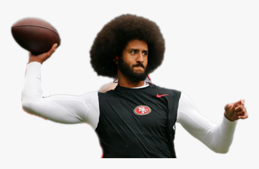 Colin Kaepernick Png Download Image - Colin Kaepernick Hair In Helmet, Transparent Png