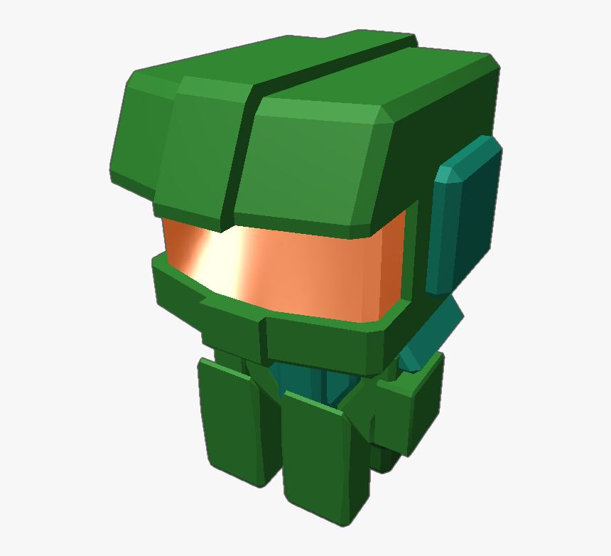 For All Halo Fans I Have Made Master Chief As A Blckster - Educational Toy, HD Png Download