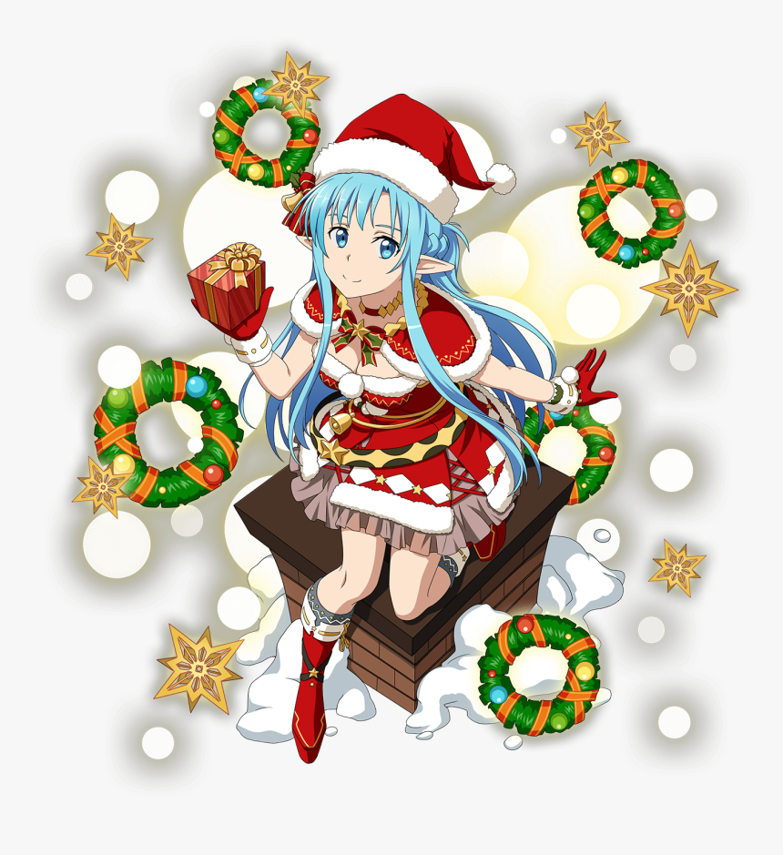 Sword Art Online Memory Defrag Christmas, HD Png Download