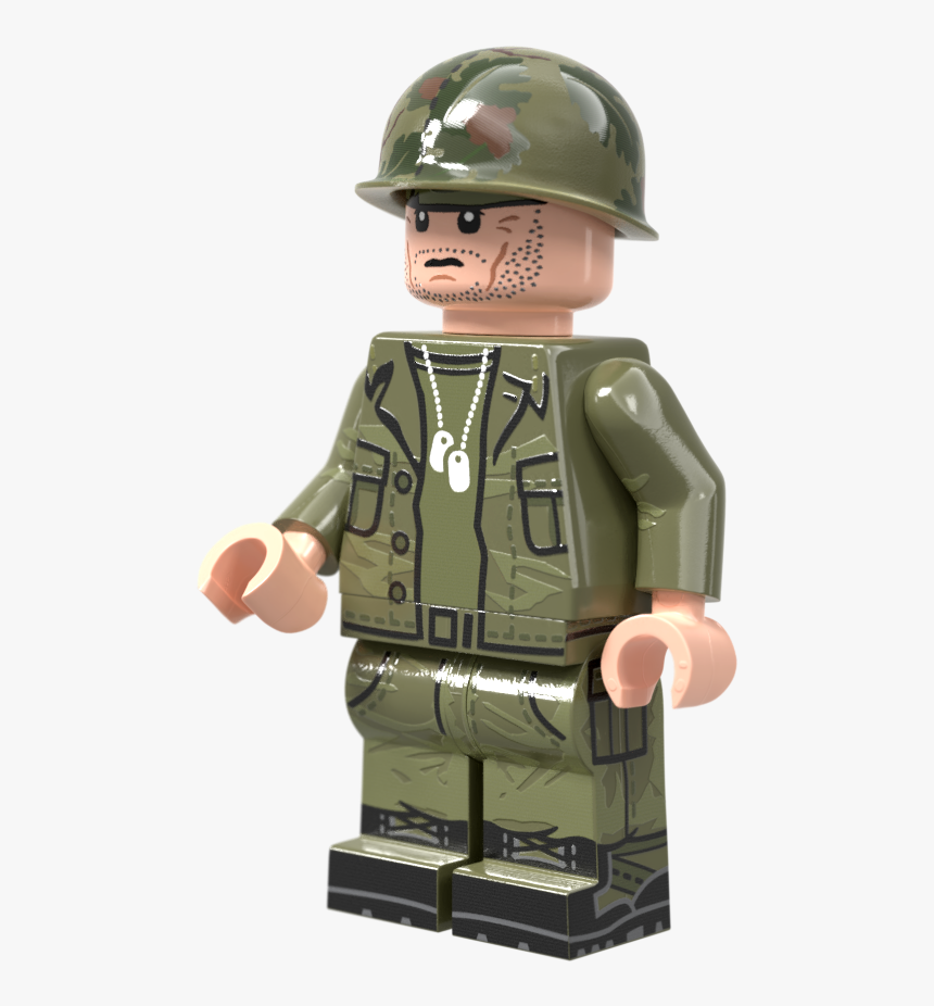 Transparent Vietnam Helmet Png - Soldier, Png Download