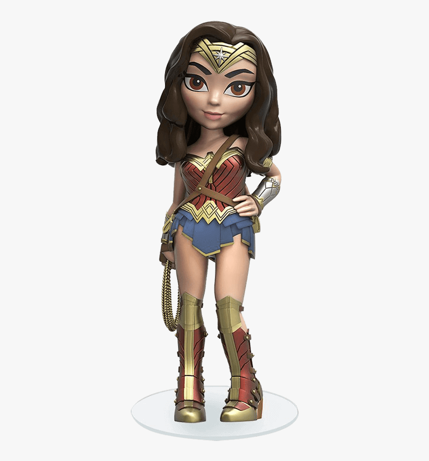 Dawn Of Justice Wonder Woman Rock Candy Vinyl Figure - Funko Rock Candy Captain Marvel, HD Png Download