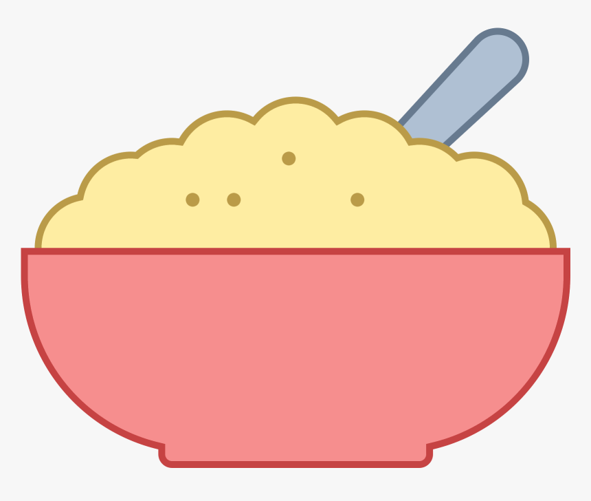 Oatmeal Clipart Porridge - Transparent Porridge Clipart, HD Png Download