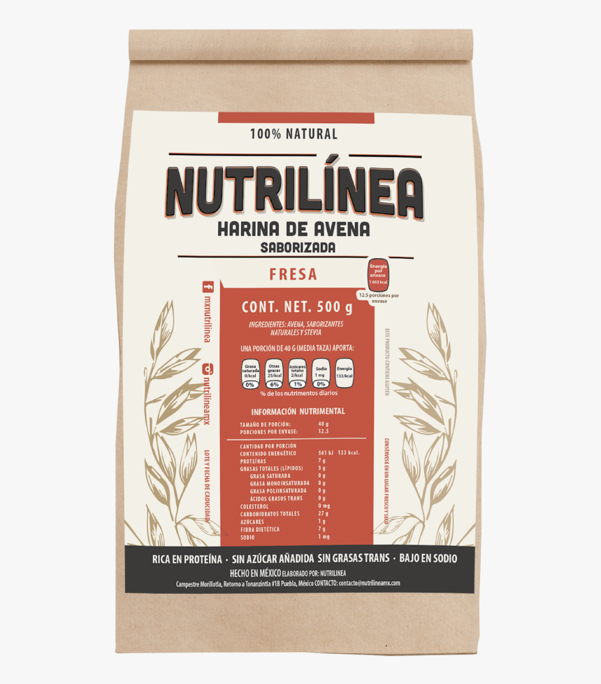 Nutrilinea Harina De Avena, HD Png Download