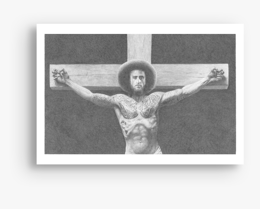 Colin Kaepernick Crucified, HD Png Download