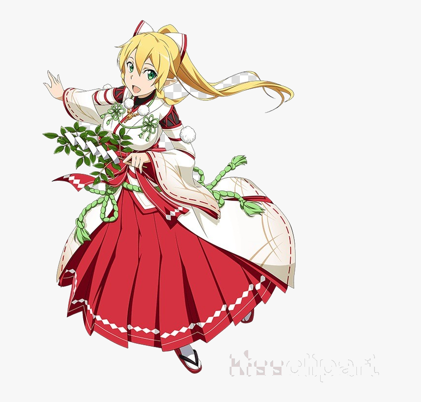 Sword Art Online Leafa Clipart Asuna Kirito X Transparent - Leafa, HD Png Download