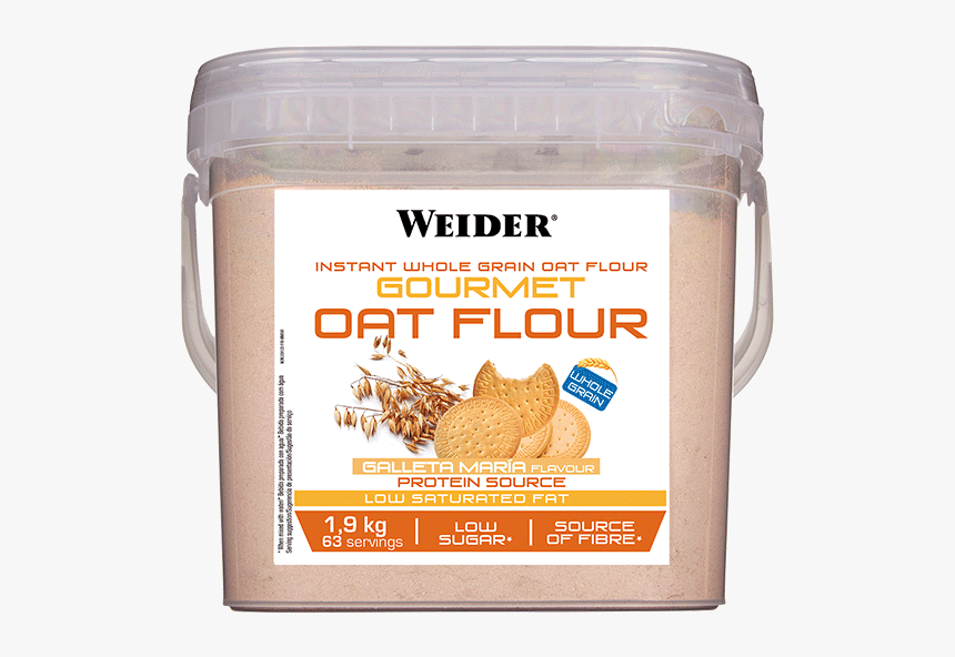 Gourmet Oat Flour - Harina De Avena Weider, HD Png Download