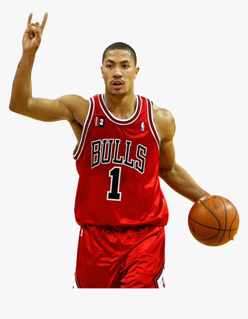 Picture - Derrick Rose Bulls Transparent, HD Png Download